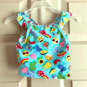 Baby girl 2-piece swimsuit. The Chil